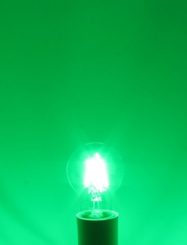 LÁMPARA LED DE FILAMENTO VERDE AUTOVOLT COLOR A60