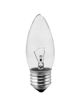 LAMPARA INC VELA LISA CLARA 25W 127V E27