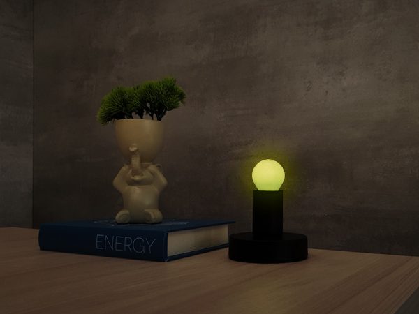 LÁMPARA INCANDESCENTE BOLA VERDE 15W 220V - Imagen 2