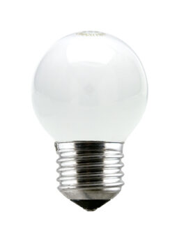 LÁMPARA INCANDESCENTE BOLA LECHE 15W 127V