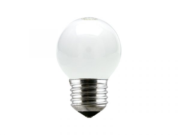 LÁMPARA INCANDESCENTE BOLA LECHE 15W 127V
