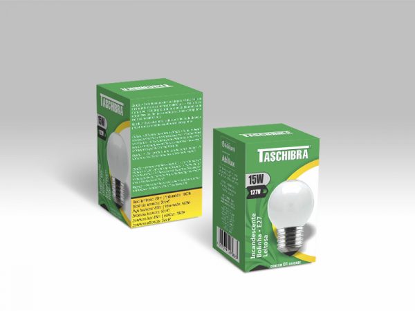 LÁMPARA INCANDESCENTE BOLA LECHE 15W 127V - Imagen 2