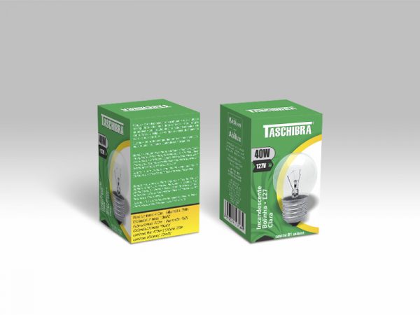 LÁMPARA INCANDESCENTE BOLA TRANSPARENTE 40W 127V - Imagen 2