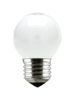 LÁMPARA INCANDESCENTE BOLA LECHE 40W 127V