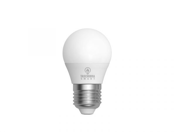 LÁMPARA LED INTELIGENTE WI-FI TASCHIBRA 6W BOLINHA G45 RGB