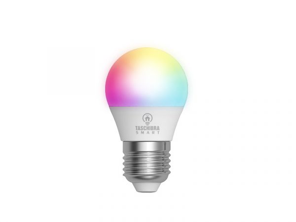 LÁMPARA LED INTELIGENTE WI-FI TASCHIBRA 6W BOLINHA G45 RGB - Imagen 2