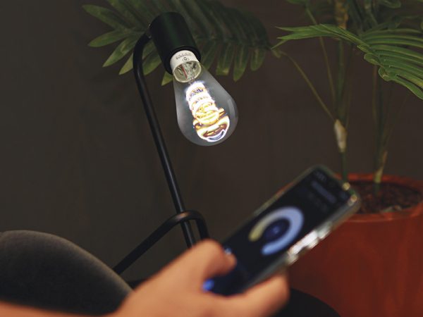 SMART FILAMENTO WI-FI LED TASCHIBRA 6W ST64 RGB - Imagen 4