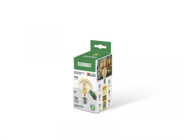 SMART FILAMENTO WI-FI LED TASCHIBRA 7W A60 2200K - Imagen 7