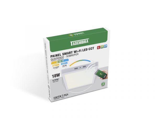 PANEL WI-FI LED INTELIGENTE 18W CUADRADO CCT - Imagen 8