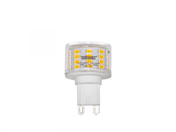 LÁMPARA LED G9 COMPACTA 3,5W AUTOVOLT 2200K