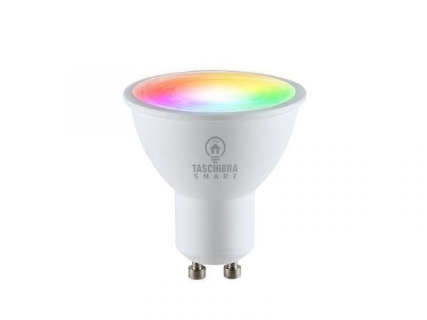 LÁMPARA LED INTELIGENTE WI-FI TASCHIBRA 4.8W MR16 RGB - Imagen 4