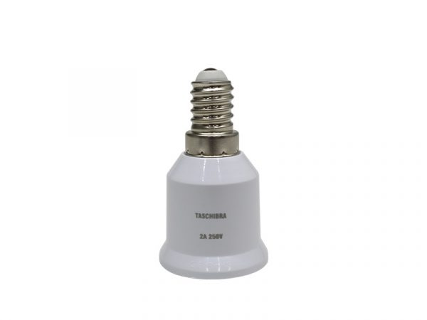 ADAPTADOR DE TOMA E14-E27 BOLSA DE PLAST CON 2 UNIDADES