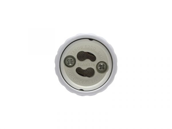 ADAPTADOR DE ENCHUFE E27-GU10 BOLSA DE PLASTICO CON 2 UNIDADES - Imagen 2
