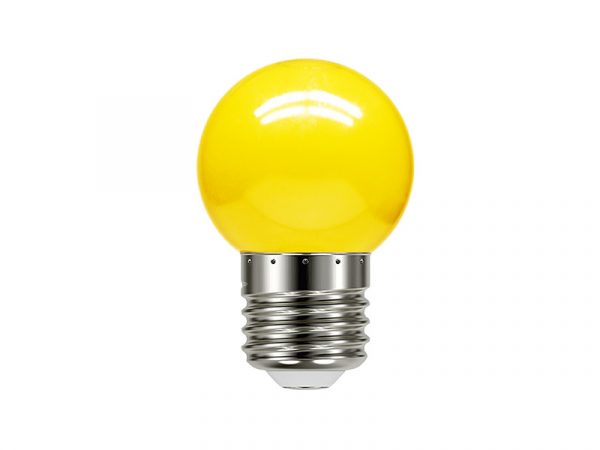 LÁMPARA LED TASCHIBRA 1W 127V BOLA AMARILLA