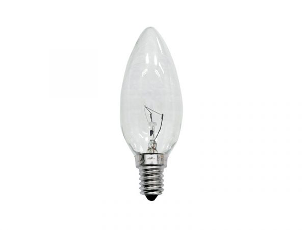 LAMP INCANDESCENTE VELA PLANA 40W 127V E14