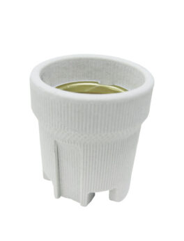 LLAVE E-27 DE PORCELANA BOLSA PLASTICA