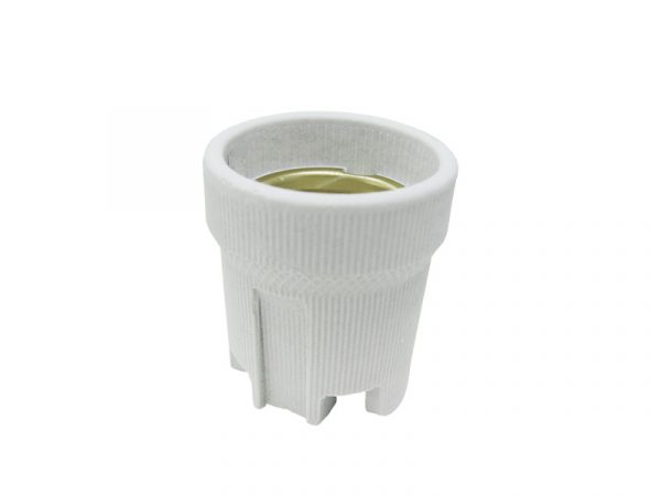 LLAVE E-27 DE PORCELANA BOLSA PLASTICA