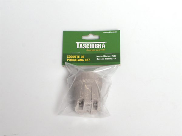 LLAVE E-27 DE PORCELANA BOLSA PLASTICA - Imagen 2