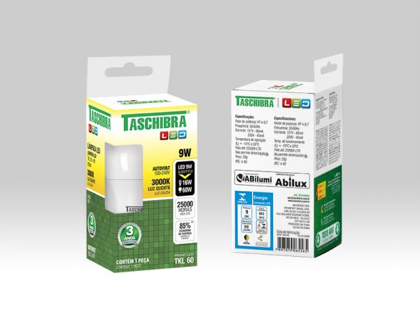 LÁMPARA LED TKL 60/9W 3000K - Imagen 4