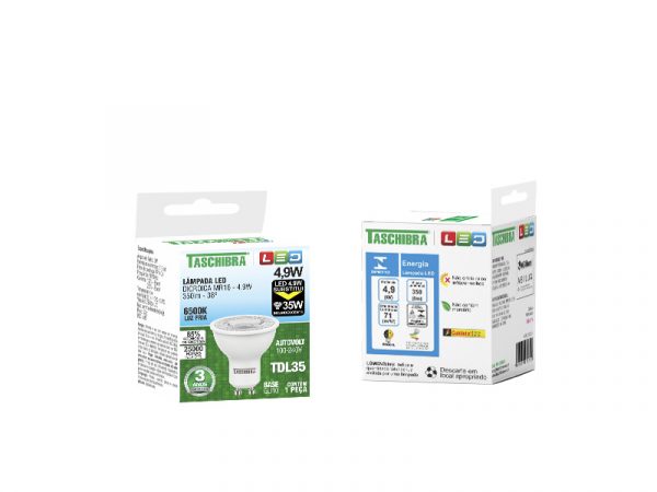 LÁMPARA LED MR16 TDL 35 4.9W 38º 6500K - Imagen 4