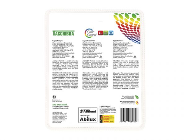 LÁMPARA LED TKL RGB IR 9W - Imagen 6