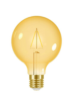 LÁMPARA DE FILAMENTO LED ÁMBAR AUTOVOLT GLOBE G95 VINTAGE