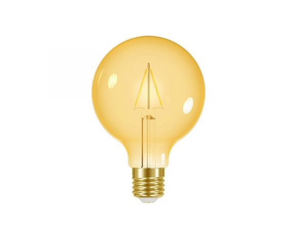 LÁMPARA DE FILAMENTO LED ÁMBAR AUTOVOLT GLOBE G95 VINTAGE