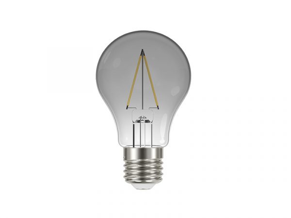 LÁMPARA DE FILAMENTO LED A60 AUTOVOLT VINTAGE HUMO