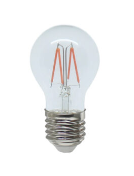 LÁMPARA LED DE FILAMENTO COLOR A60 AUTOVOLT ROSA