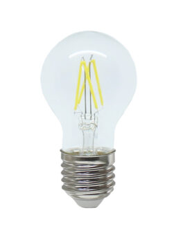 LÁMPARA LED DE FILAMENTO COLOR A60 AUTOVOLT AMARILLO