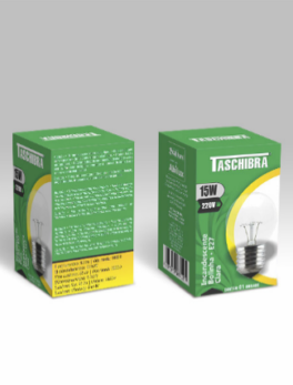LAMPARA INC CLARO BOLA 15W 220V