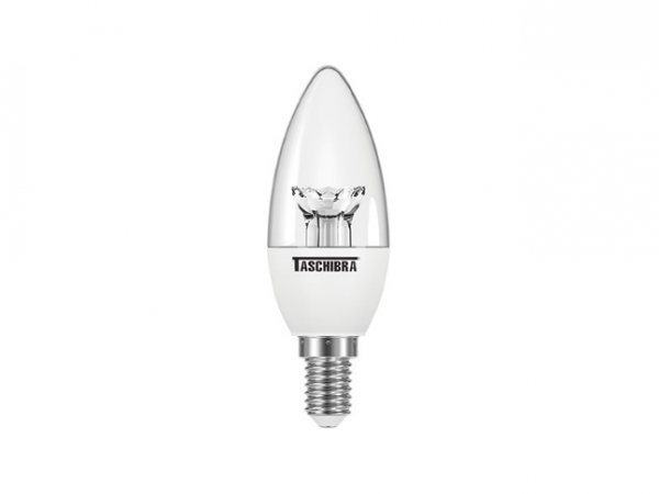 LAMPARA LED VELA TVL 25 CLARO 3W 3000K E14 CON ADAPT. E27