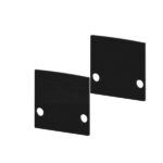 ACCESORIOS PERFIL SPIRE 35X35 TAPA/CLIP BAJO NEGRO MATE