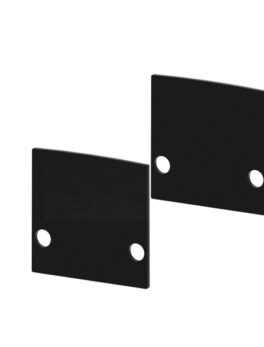 ACCESORIOS PERFIL SPIRE 35X35 TAPA/CLIP BAJO NEGRO MATE