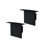 ACCESORIOS PERFIL SPIRE 50X35 TAPA/CLIP BAJO NEGRO MATE