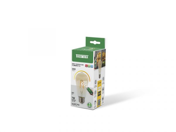 SMART FILAMENTO WI-FI LED TASCHIBRA 7W ST64 2200K - Imagen 5