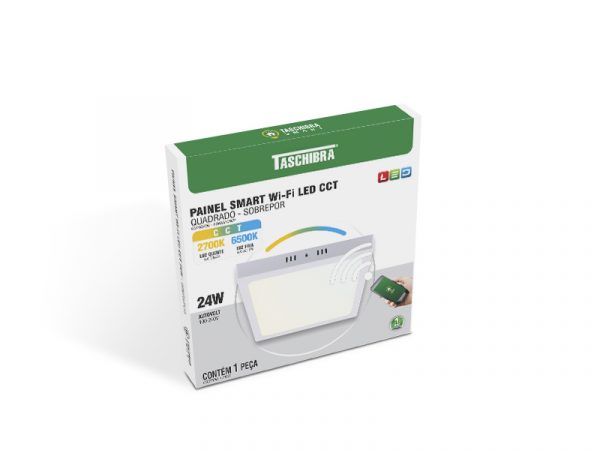PANEL WI-FI LED INTELIGENTE 24W CUADRADO CCT - Imagen 8
