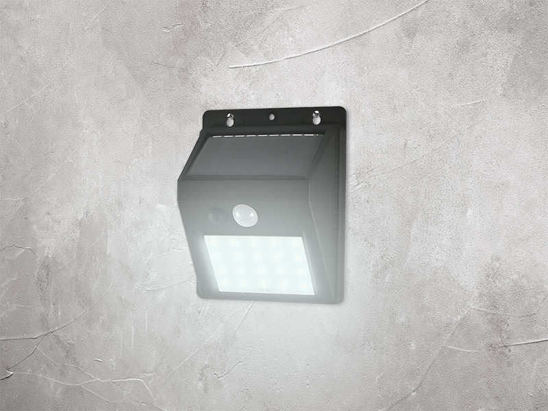 ARANDELA SOLAR SOLAR AS1 LED 2W 6500K - Imagen 3