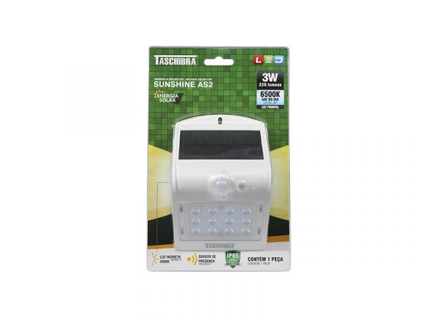 ARANDELA SOLAR SOLAR AS2 LED 3W 6500K - Imagen 9