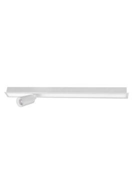 SPIRE LUZ LED LINEAL 20W 3000K SUPERPOSICIÓN + 1 SPOT MR 11 SIN LÁMPARA BLANCA