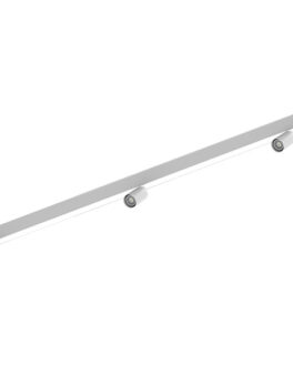 SPIRE LUZ LED LINEAL 60W 3000K SUPERPOSICIÓN + 3 PUNTOS MR 11 SIN LÁMPARA BLANCA
