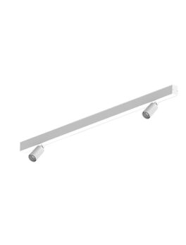 SPIRE LUZ LED LINEAL 40W 6500K SOBREPOSICIÓN+ 2 SPOT MR 11 SIN LÁMPARA BLANCA