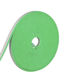 FITA LED NEON FLEX 8W 120 LEDS/M 25M 12V IP65 VERDE