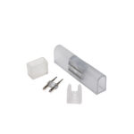 A52 KIT DE ACCESORIOS PARA TIRA LED NEON FLEX 127/220 UNICA