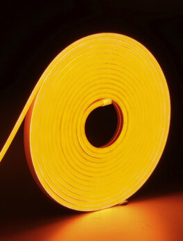 FITA LED NEON FLEX 8W 120 LEDS/M 25M 127V IP65 NARANJA