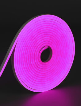 FITA LED NEON FLEX 8W 120 LEDS/M 25M 220V IP65 ROSA