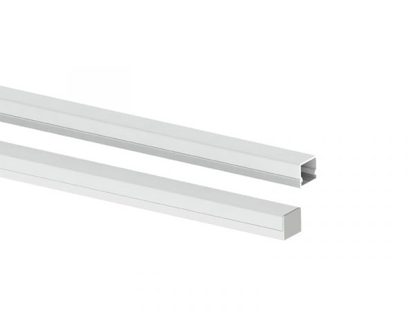 TASCHIBRA CIMO PERFIL LED 20X17 SOBREPOSICIÓN 17X20X2000mm BLANCO