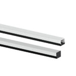 TASCHIBRA CIMO PERFIL LED 20X17 SOBREPOSICIÓN 17X20X2000mm NEGRO MATE