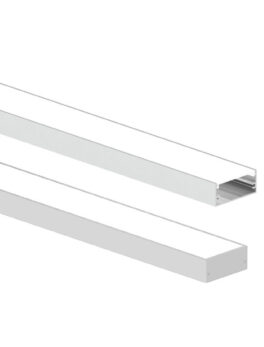 TASCHIBRA ZENITH PERFIL LED 50X21 SOBREPOSICIÓN 21X50X1000mm BLANCO