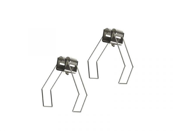 ACCESORIOS PERFIL ZENITH 62X25 TAPA/CLIP BAJO NEGRO MATE - Imagen 2